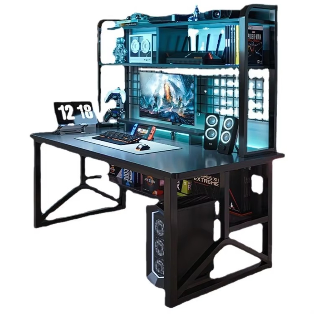Esports Pc Gaming - Modern Durable Metal+MDF Esports Gaming Desk