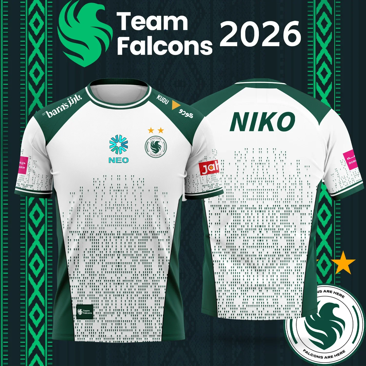 Esports Gaming Teams - 2026 New TEAM Falcons Esports Team