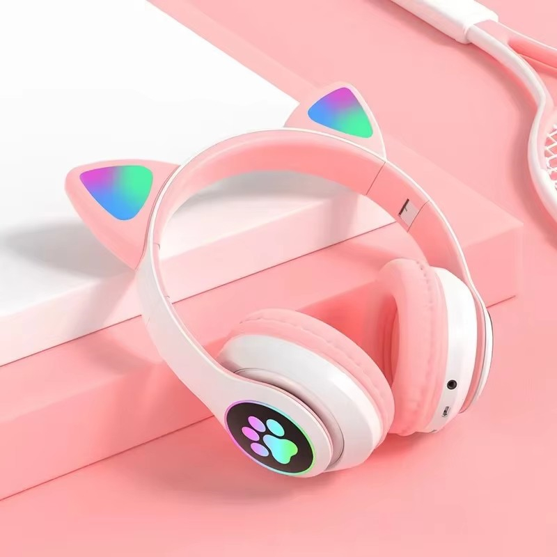 JST-28 Wireless Headphones Cat - Esports Wireless Gaming Headset 评论和价格
