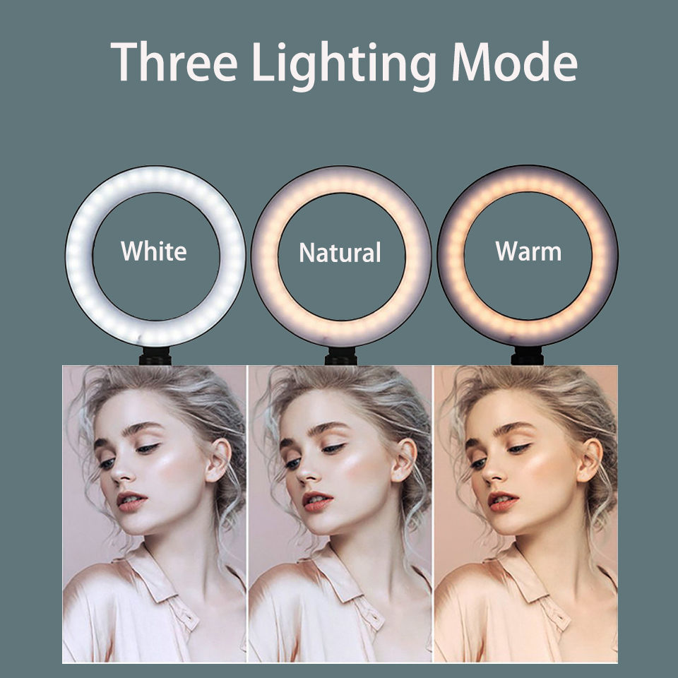 6inch Ring Light with Tripod L - Webcam Ring Light 评论和价格