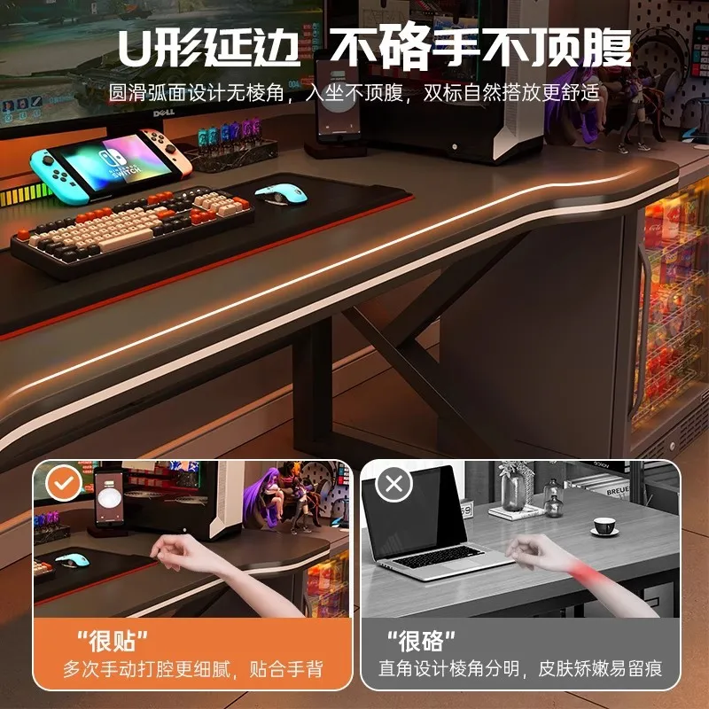 Black E-sports Style Computer  - Esports Gaming House 评论和价格