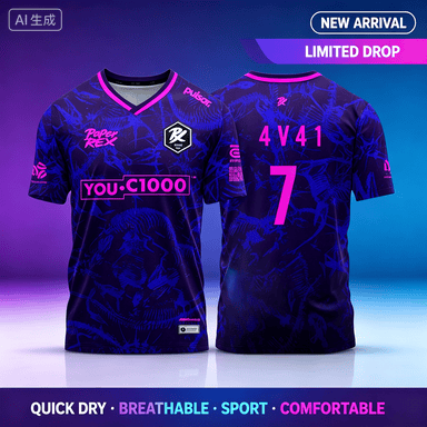 26_27 Paper Rex Valorant T-shi - Esports Gaming Teams 评论和价格