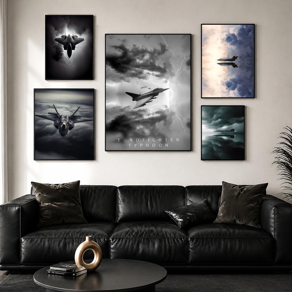 Cool Fighter Jet Poster Wall P - Esports And Gaming Lounge 评论和价格