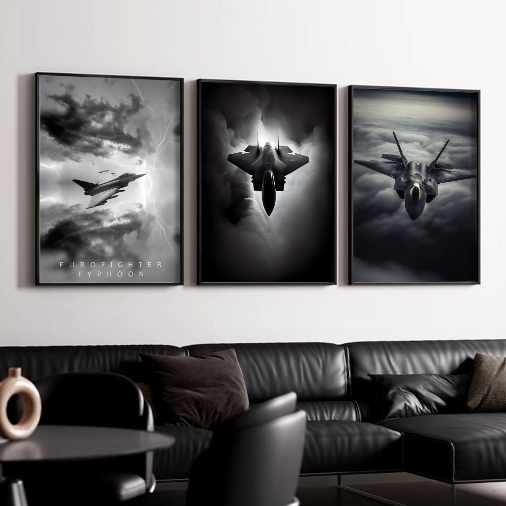 Cool Fighter Jet Poster Wall P - Esports And Gaming Lounge 评论和价格