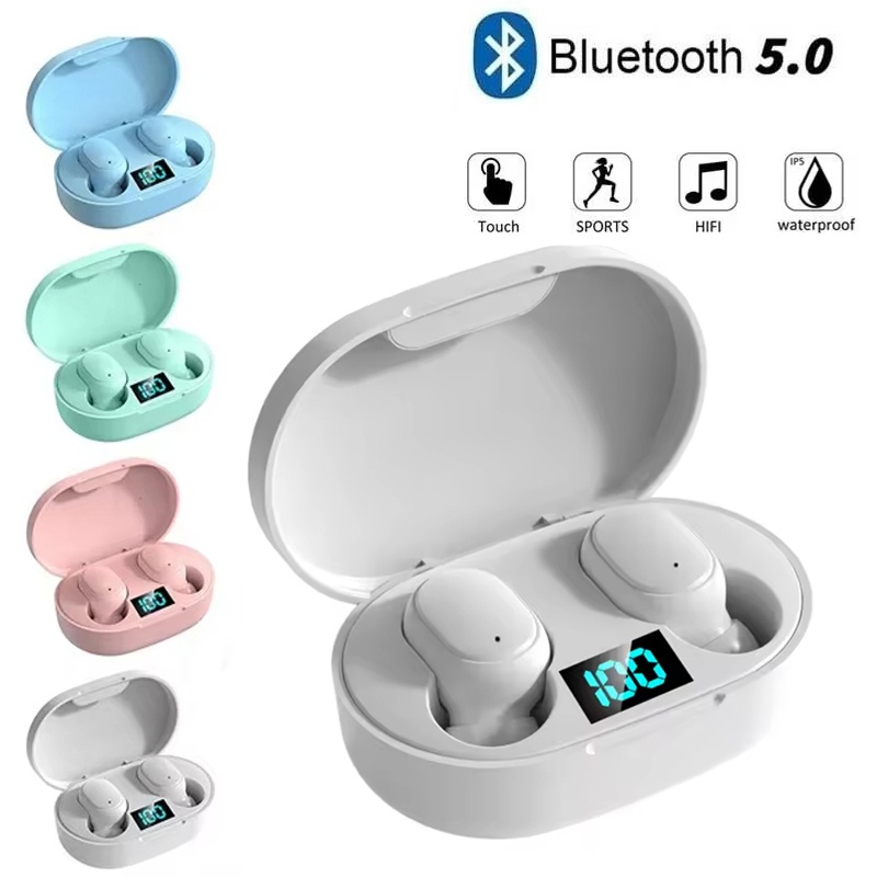 A6S TWS Earphone Wireless Blue - Esports Wireless Gaming Headset 评论和价格