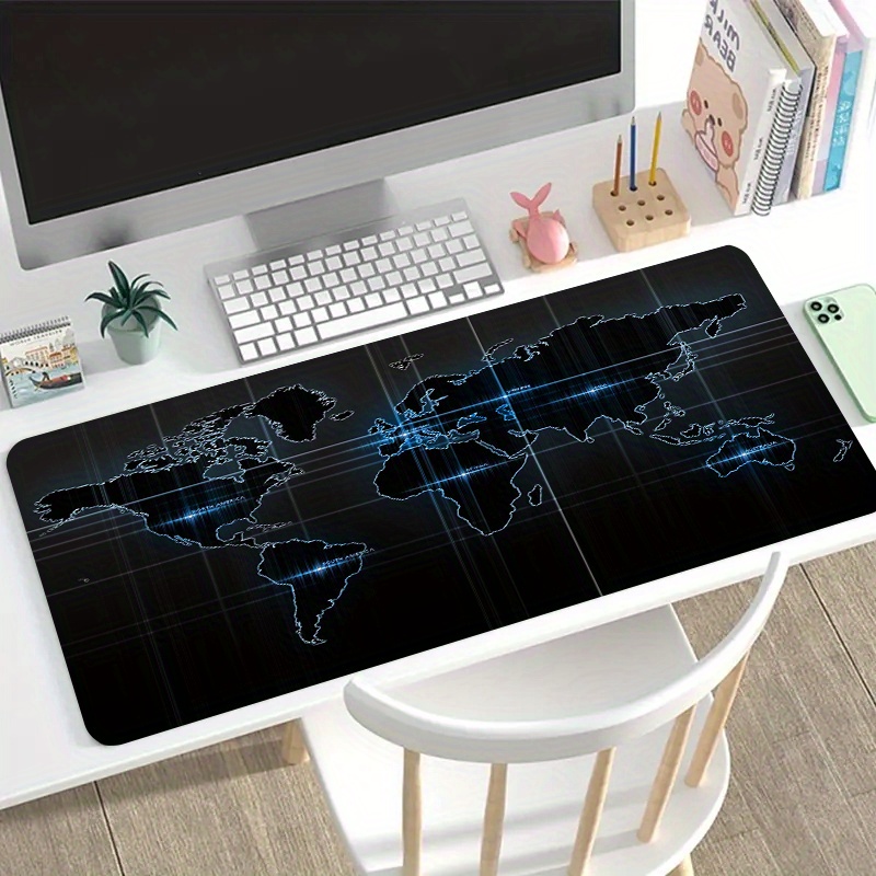 Tech World Map Gaming Mouse Pa - Esports Gaming World 评论和价格