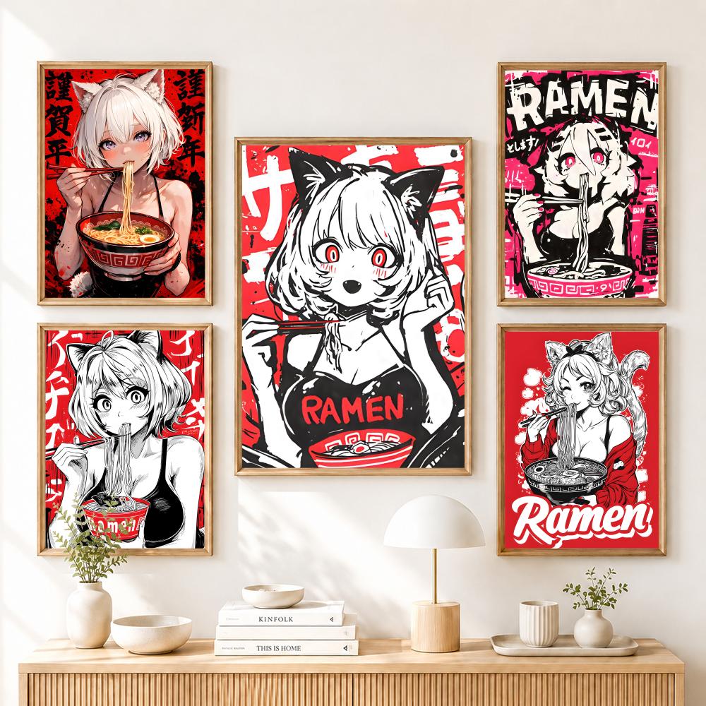 Anime Cat Girl Painting Callig - Esports And Gaming Lounge 评论和价格