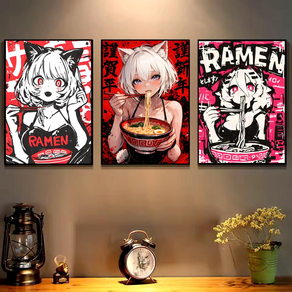 Anime Cat Girl Painting Callig - Esports And Gaming Lounge 评论和价格