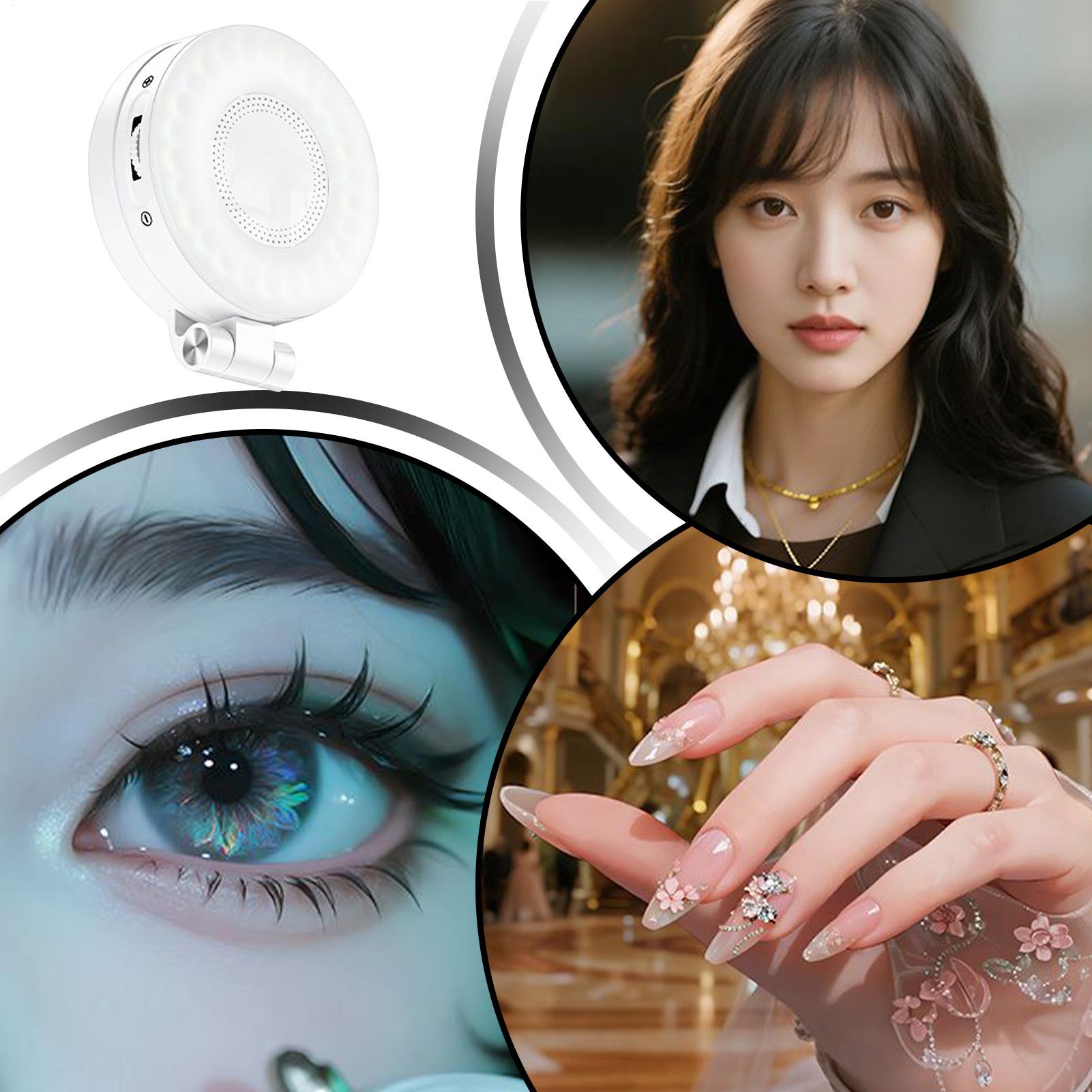 Portable Selfie Light Clip On  - Webcam Ring Light 评论和价格
