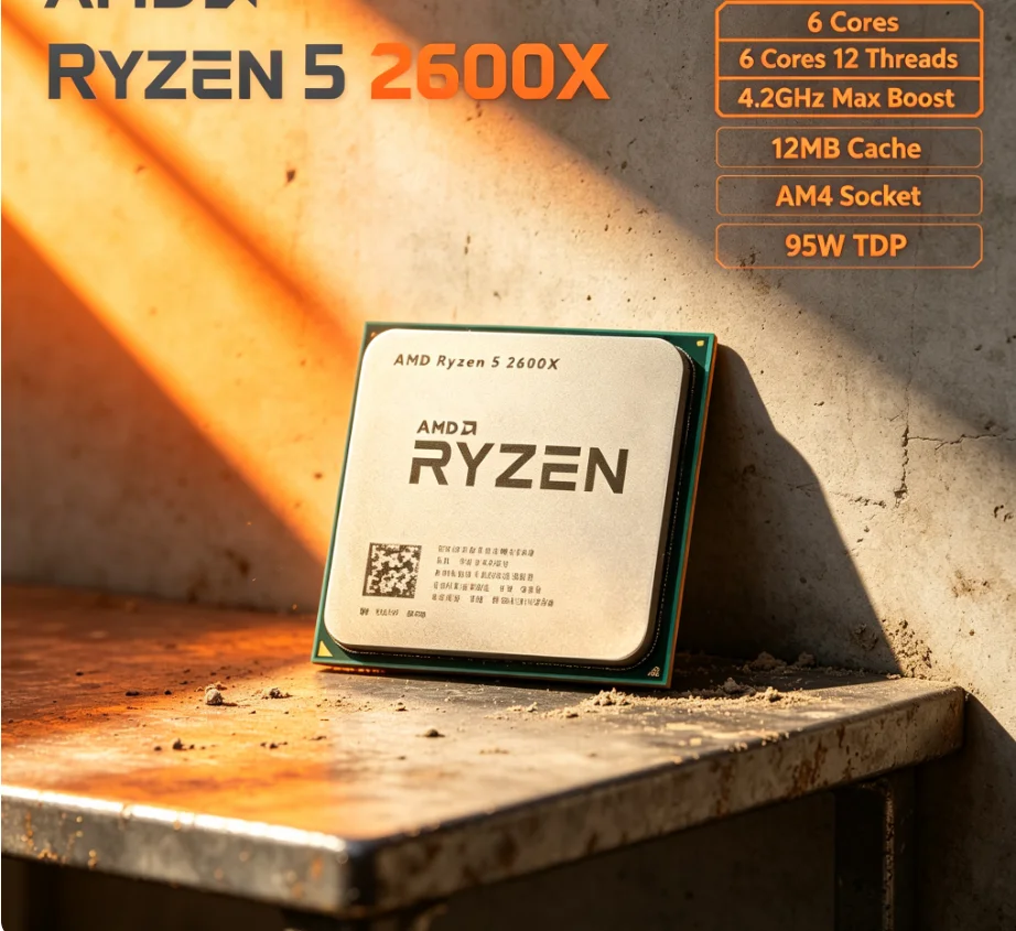 AMD R5 2600X 12nm AM4 Desktop  - Esports In Gaming 评论和价格